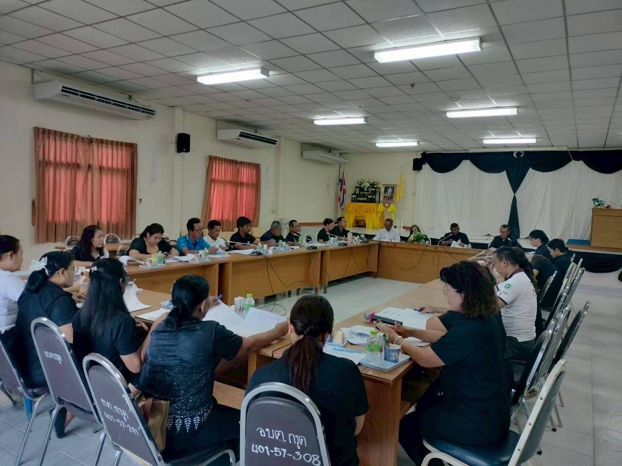 ร่วมประชุมคณะกรรมการกองทุนหลักประกันสุขภาพในระดับท้องถิ่นหรือพื้นที่เทศบาลตำบลกรูด ครั้งที่1 ประจำปีงบประมาณ 2569