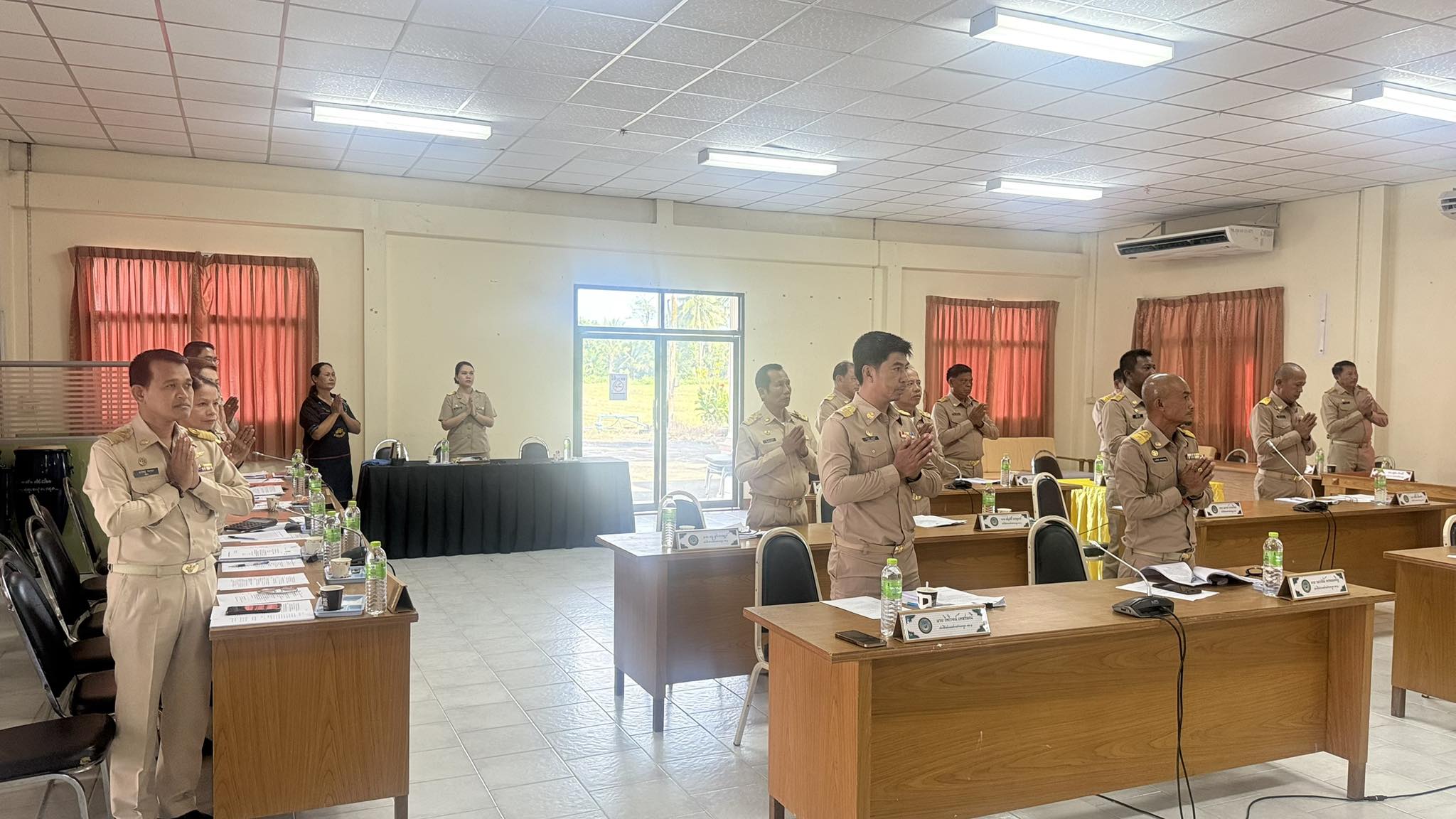 จัดประชุมสภาเทศบาลตำบลกรูด สมัยสามัญ สมัยที่ 4 ครั้งที่ 1 ประจำปี 2568