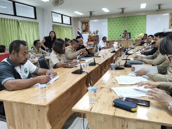 เข้าร่วมประชุมหัวหน้าส่วนราชการประจำอำเภอกาญจนดิษฐ์ ประจำเดือนมกราคม  2569 ครั้งที่ 1/2569